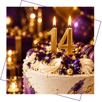 14 лет Scopula!